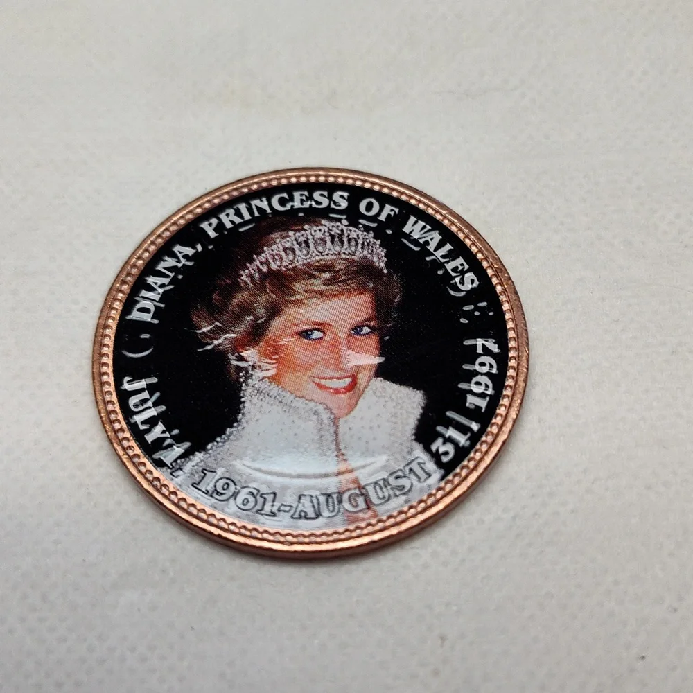 Colorized British Penny - Picture 1 of 4